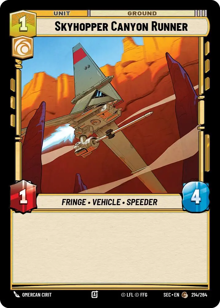 Skyhopper Canyon Runner (214/264) (214/264) [Secrets Of Power] 1