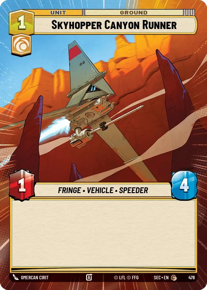 Skyhopper Canyon Runner (478) (Hyperspace) (478) [Secrets Of Power] 1