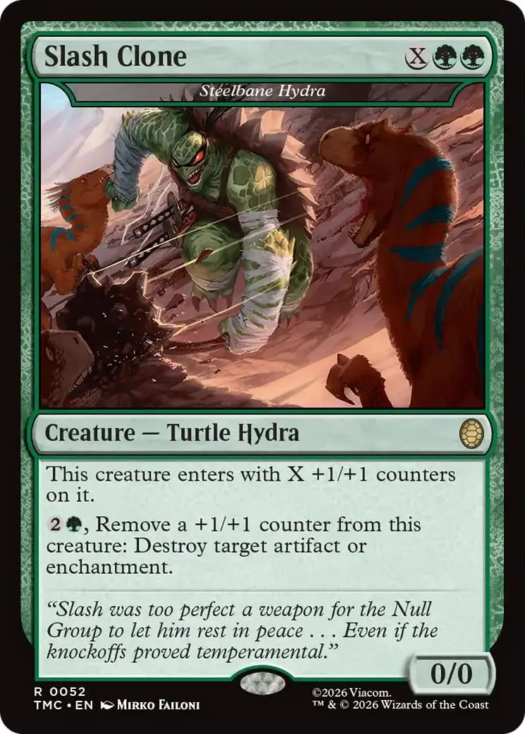Slash Clone - Steelbane Hydra [Teenage Mutant Ninja Turtles Commander] 1