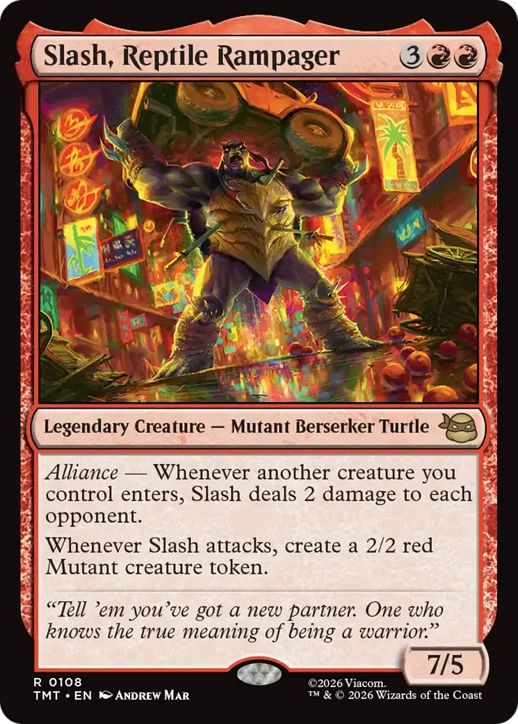 Slash, Reptile Rampager [Teenage Mutant Ninja Turtles] 1