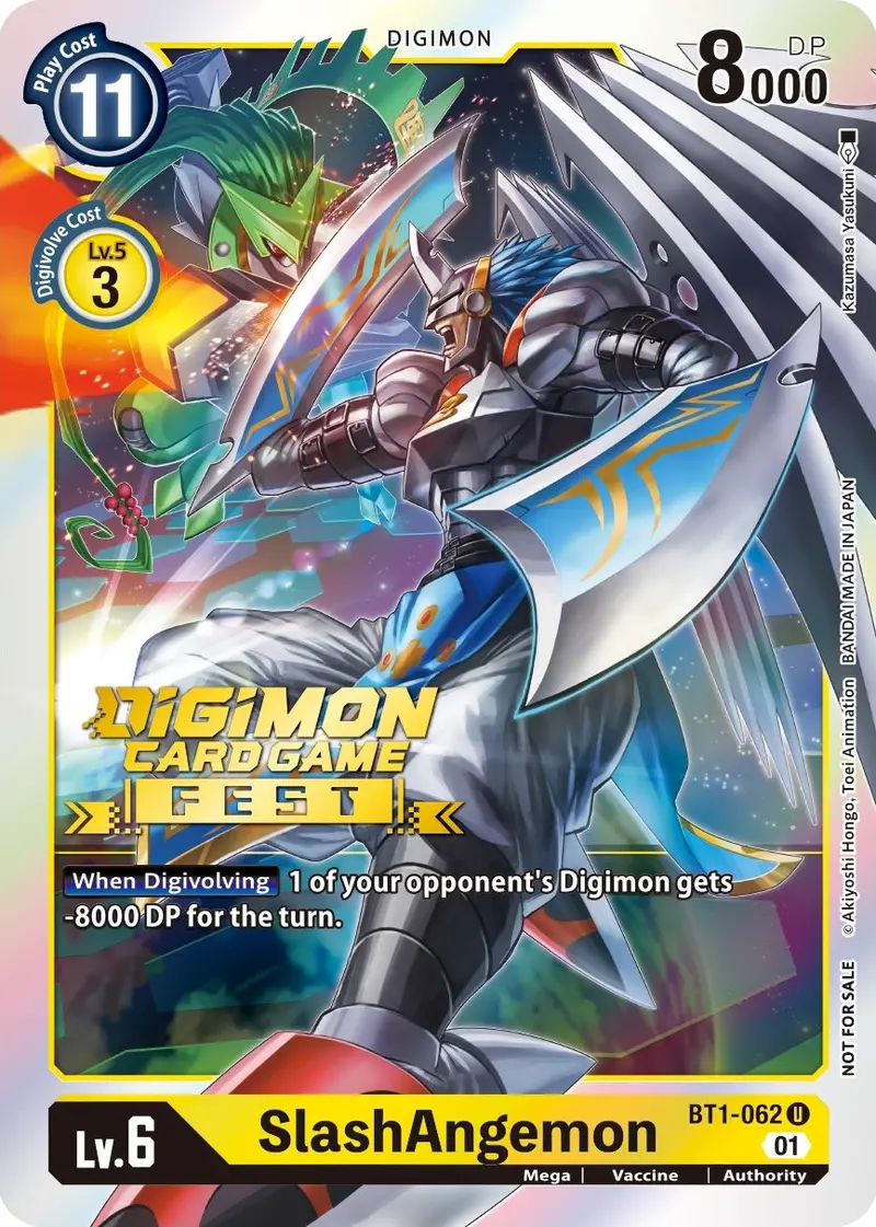 Slashangemon [Bt1-062] (Digimon Card Game Fest 2022) [Release Special Booster Promos] 1