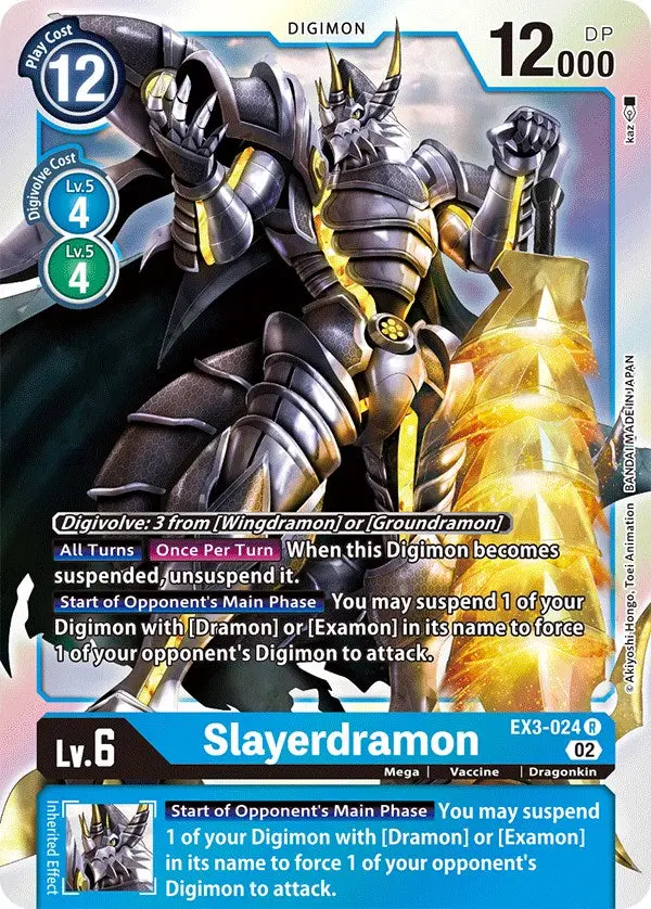 Slayerdramon [Ex3-024] [Draconic Roar] 1