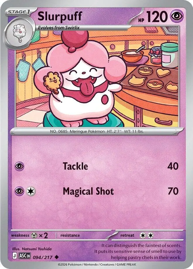 Slurpuff (094/217) [Mega Evolution: Ascended Heroes] 1
