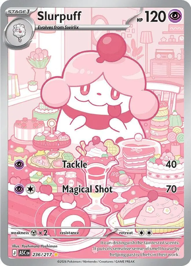 Slurpuff (236/217) [Mega Evolution: Ascended Heroes] 1