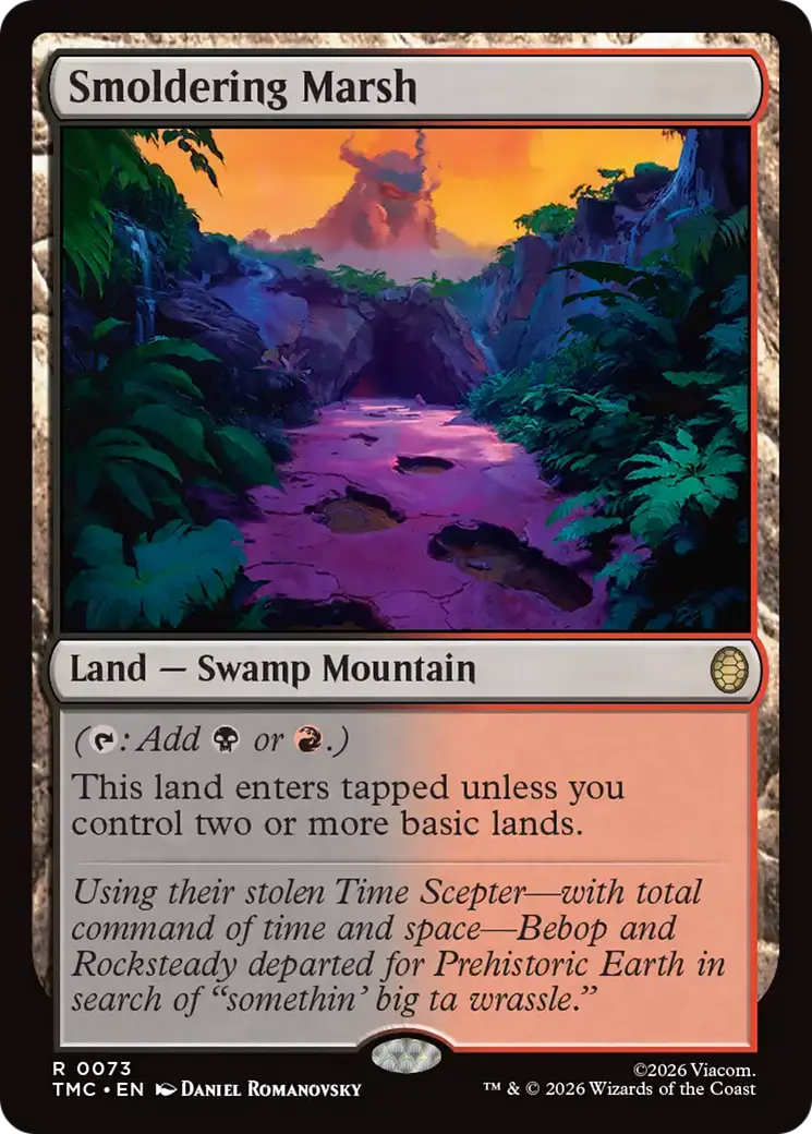 Smoldering Marsh [Teenage Mutant Ninja Turtles Commander] 1