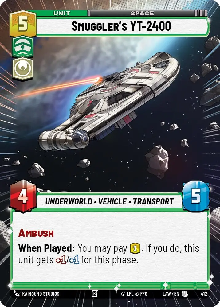Smuggler's Yt-2400 (412) (Hyperspace) (412) [A Lawless Time] 1
