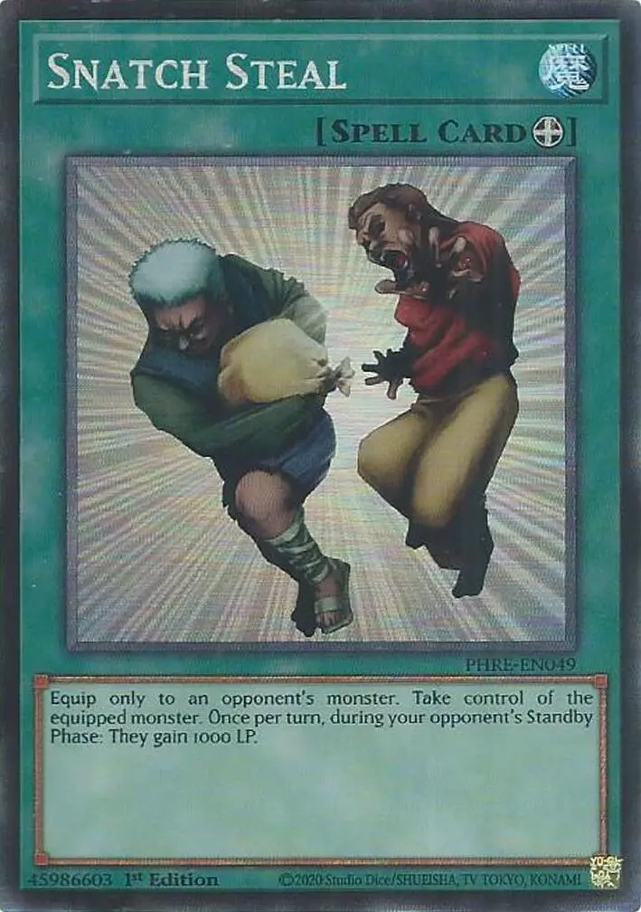 Snatch Steal (Cr) [Phre-En049] Collector's Rare 1