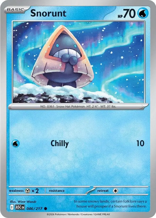 Snorunt (046/217) [Mega Evolution: Ascended Heroes] 1