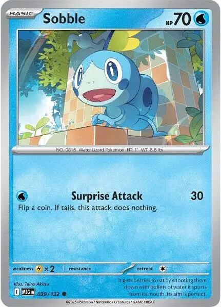 Sobble (039/132) [Mega Evolution: Base Set] 1