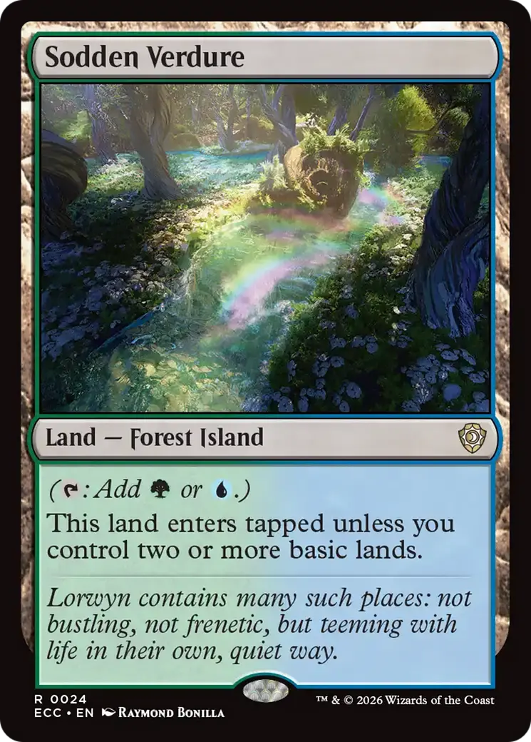 Sodden Verdure [Lorwyn Eclipsed Commander] 1