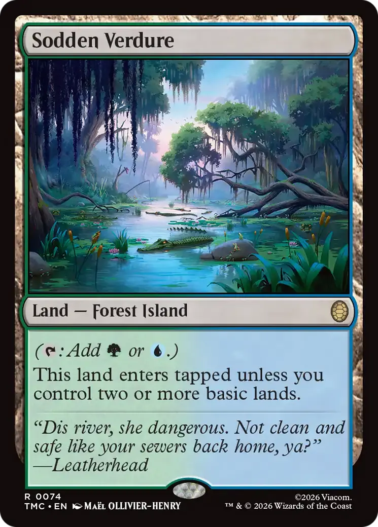 Sodden Verdure [Teenage Mutant Ninja Turtles Commander] 1