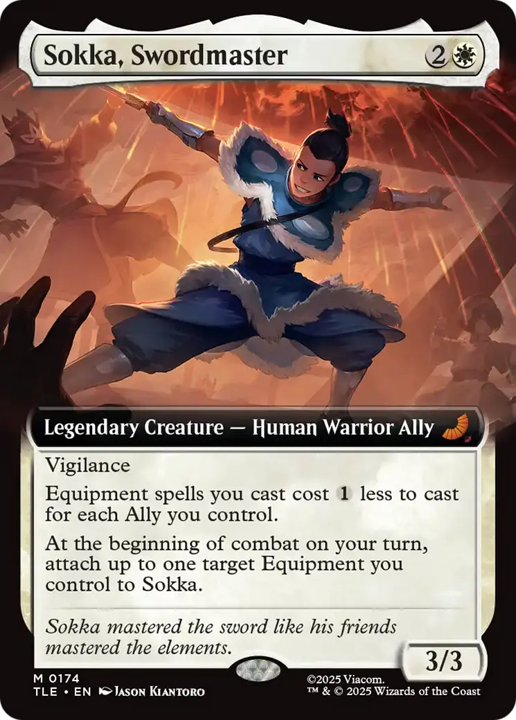 Sokka, Swordmaster (Extended Art) [Avatar: The Last Airbender: Eternal-Legal] 1