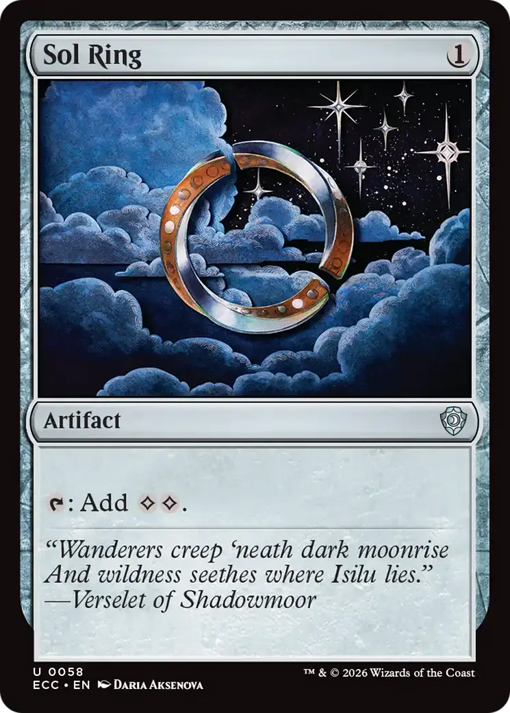 Sol Ring (0058) [Lorwyn Eclipsed Commander] 1