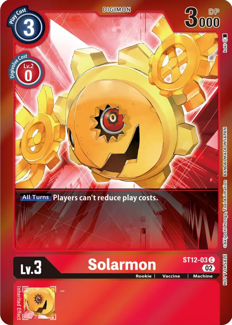Solarmon [St12-03] (Event Pack 4) [Starter Deck: Jesmon Promos] 1