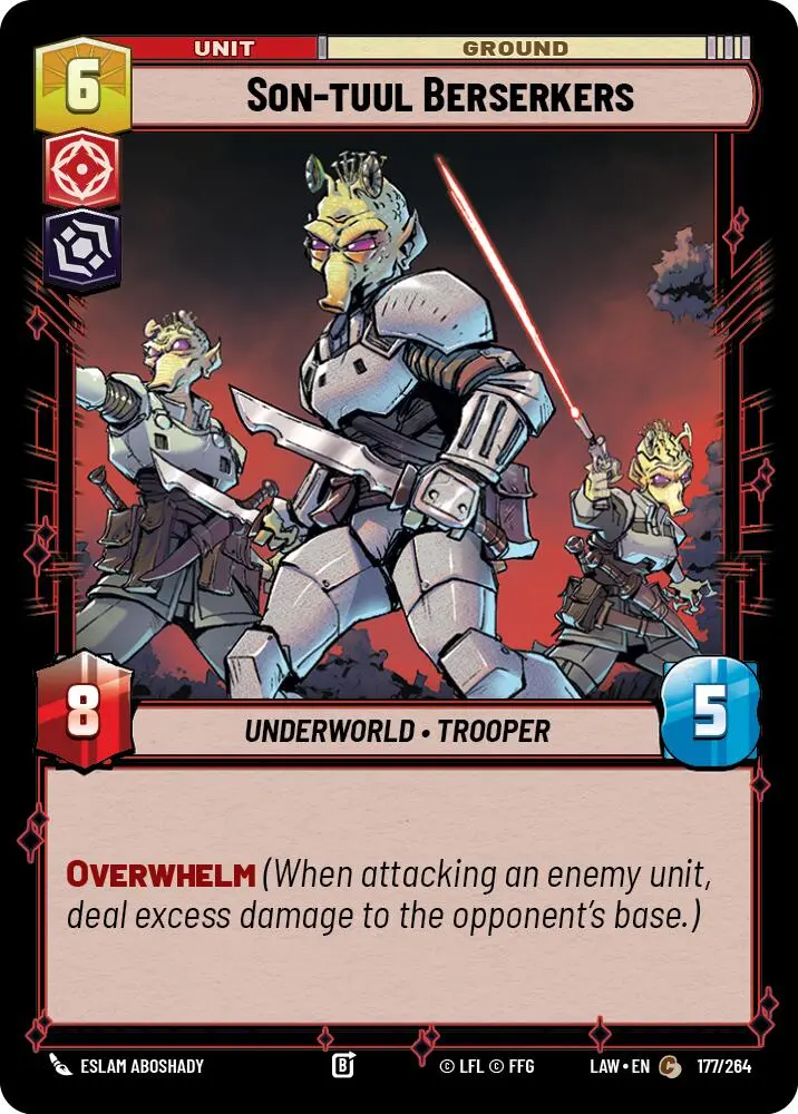 Son-Tuul Berserkers (177/264) (177/264) [A Lawless Time] 1