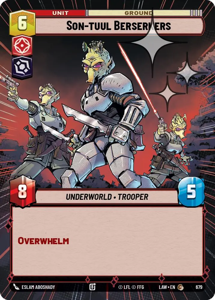 Son-Tuul Berserkers (679) (Hyperspace Foil) (679) [A Lawless Time] 1