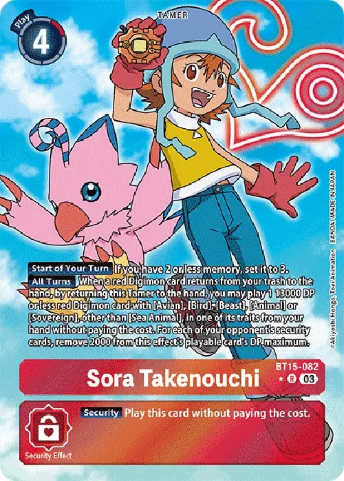 Sora Takenouchi [Bt15-082] (Alternate Art) [Exceed Apocalypse] 1