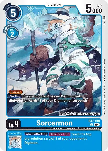 Sorcermon [Ex7-019] [Digimon Liberator] 1