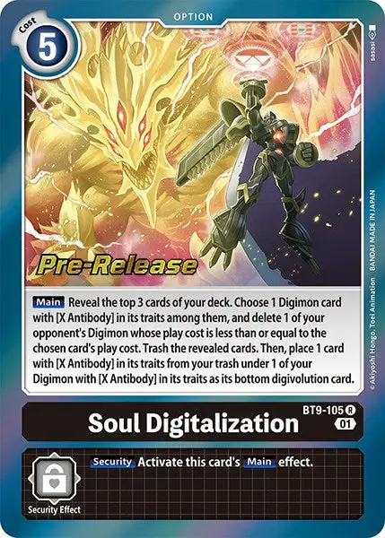 Soul Digitalization [Bt9-105] [X Record Pre-Release Promos] 1