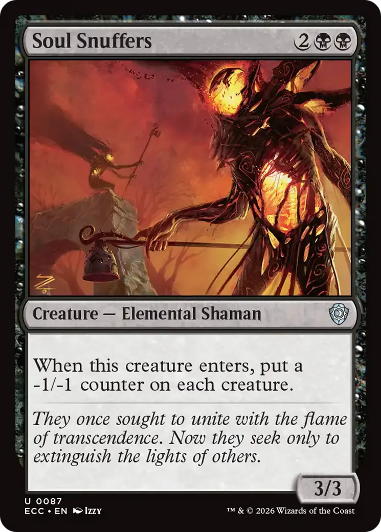 Soul Snuffers [Lorwyn Eclipsed Commander] 1