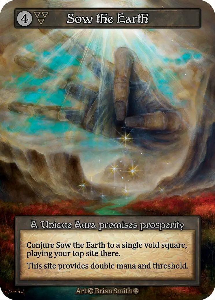Sow The Earth [Gothic] 1