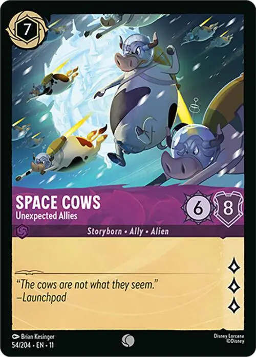 Space Cows - Unexpected Allies (54/204) [Winterspell] 1