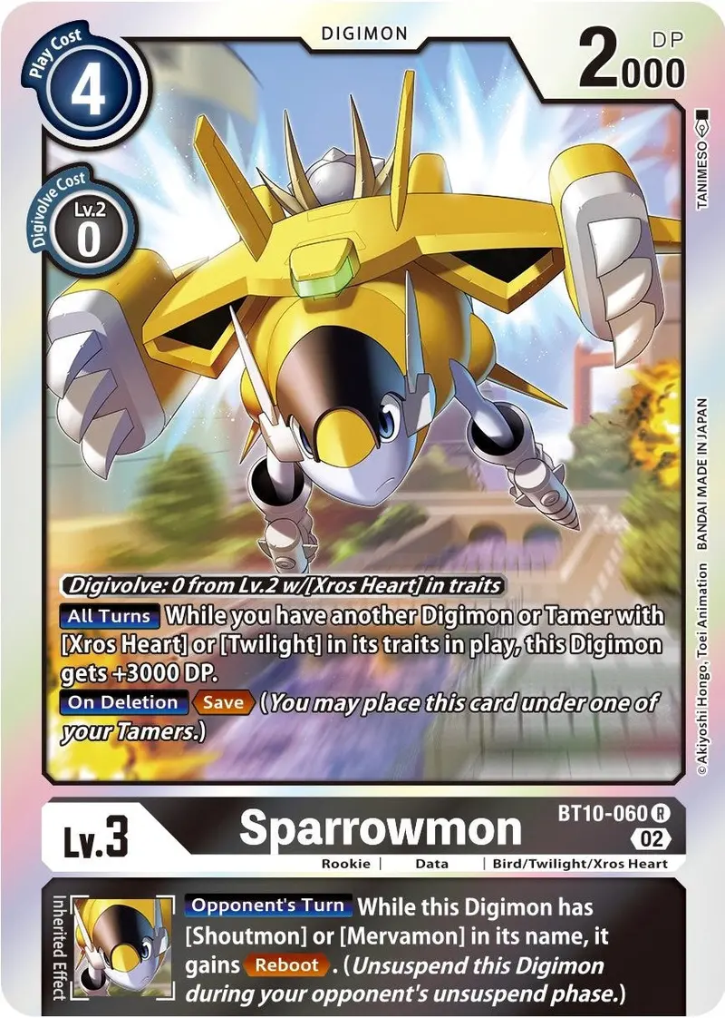 Sparrowmon [Bt10-060] [Xros Encounter] 1