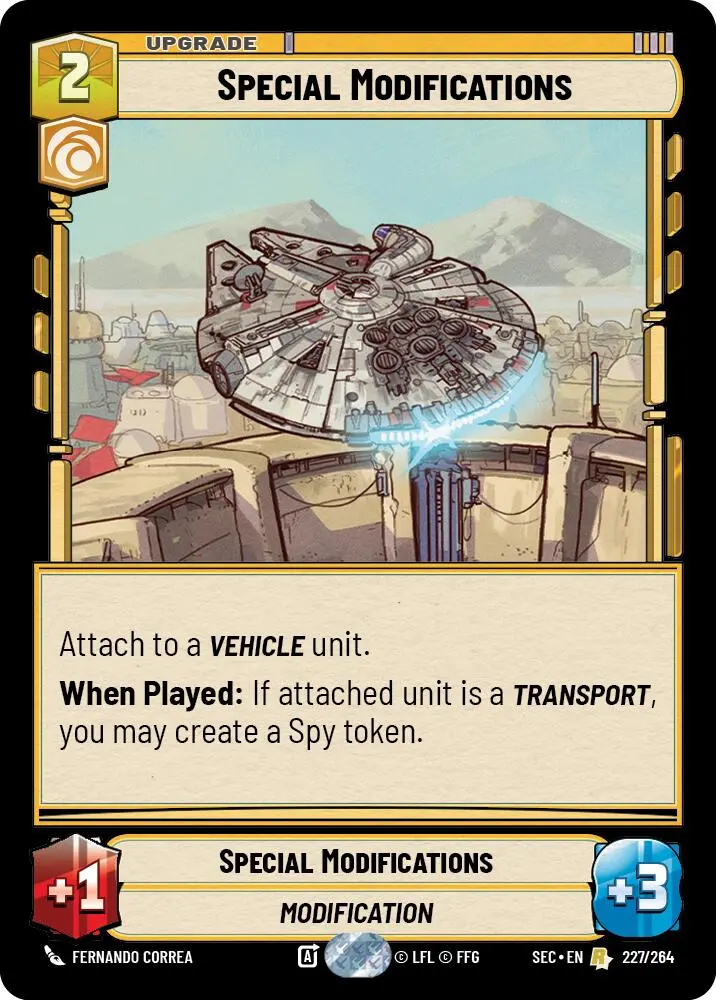 Special Modifications (227/264) (227/264) [Secrets Of Power] 1