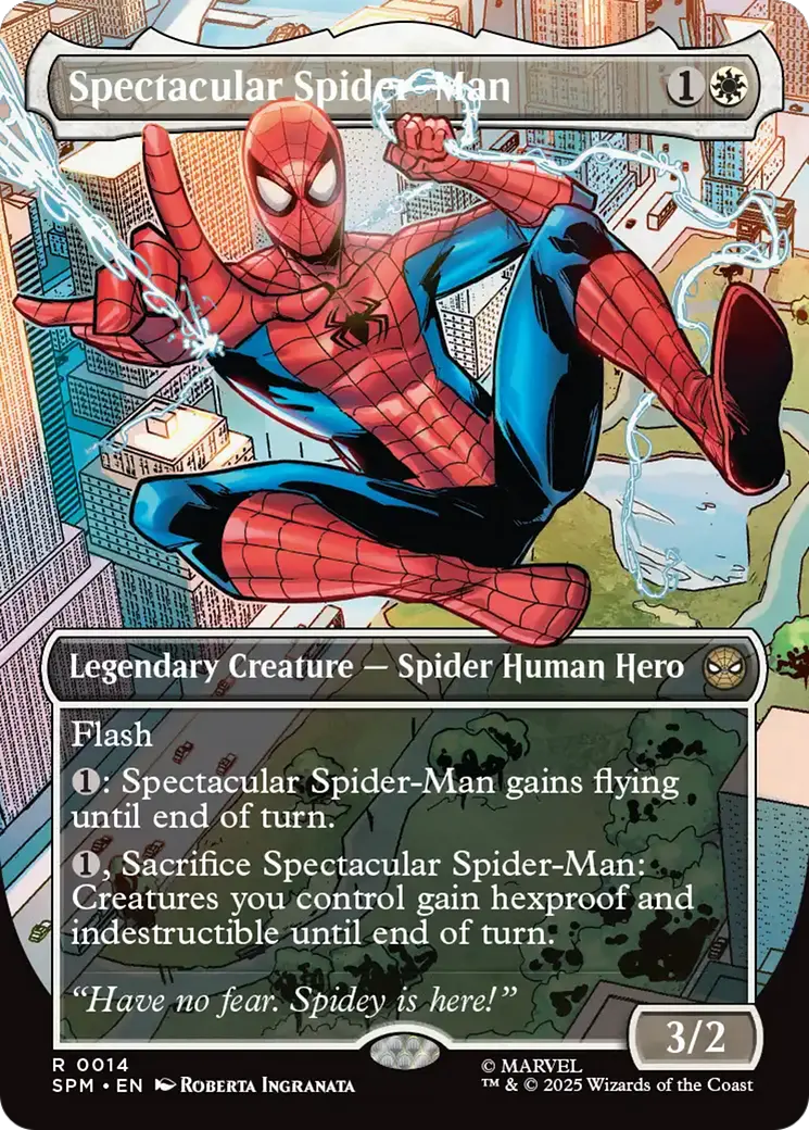 Spectacular Spider-Man (Borderless) [Marvel's Spider-Man Prerelease Promos] 1