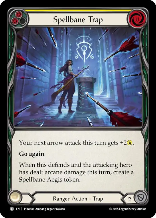 Spellbane Trap (Yellow) (Regular) [Pen090] (Compendium Of Rathe) 1