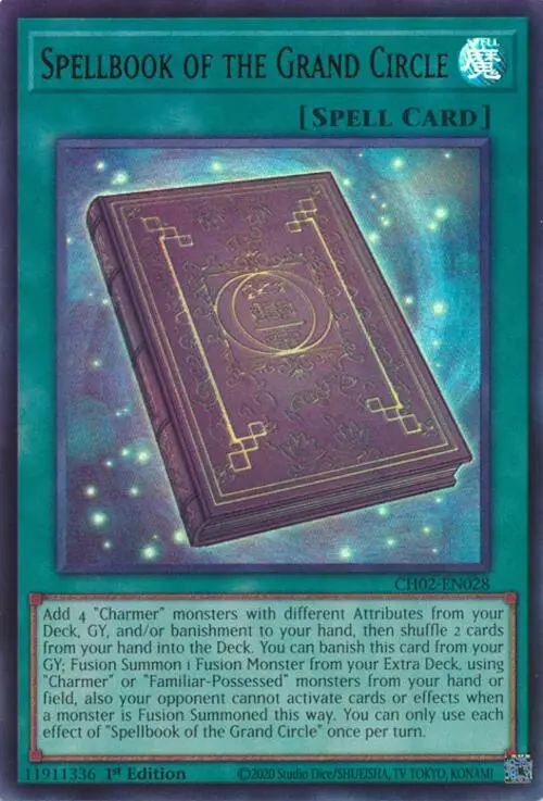 Spellbook Of The Grand Circle (Ultra Rare) [Ch02-En028] Ultra Rare 1