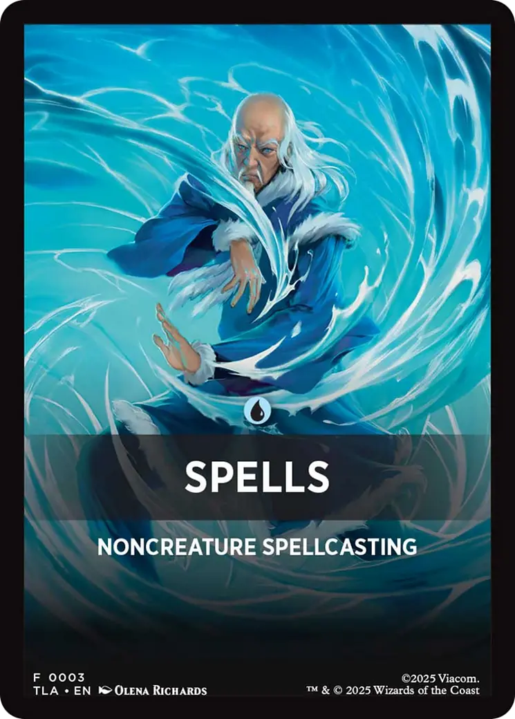 Spells Theme Card [Avatar: The Last Airbender Tokens] 1