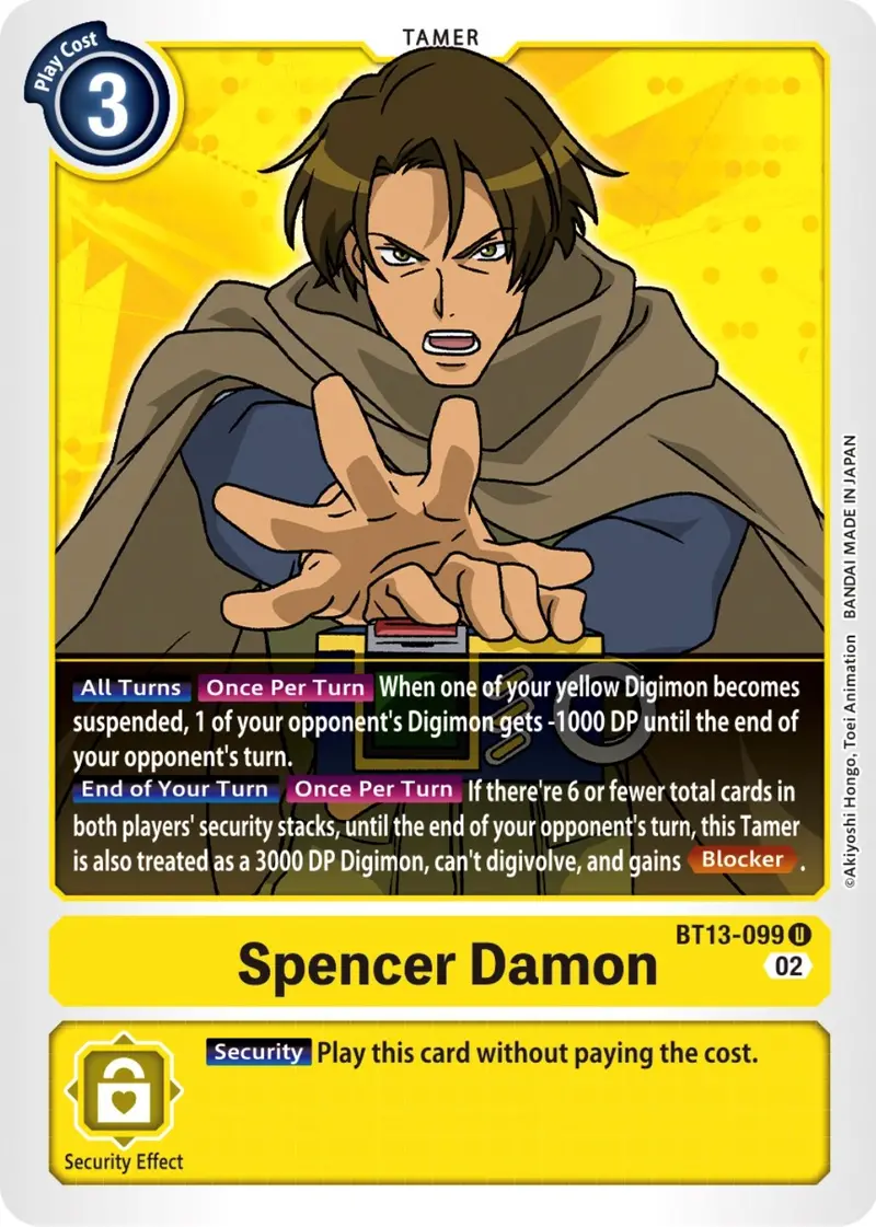 Spencer Damon [Bt13-099] [Versus Royal Knights Booster] 1