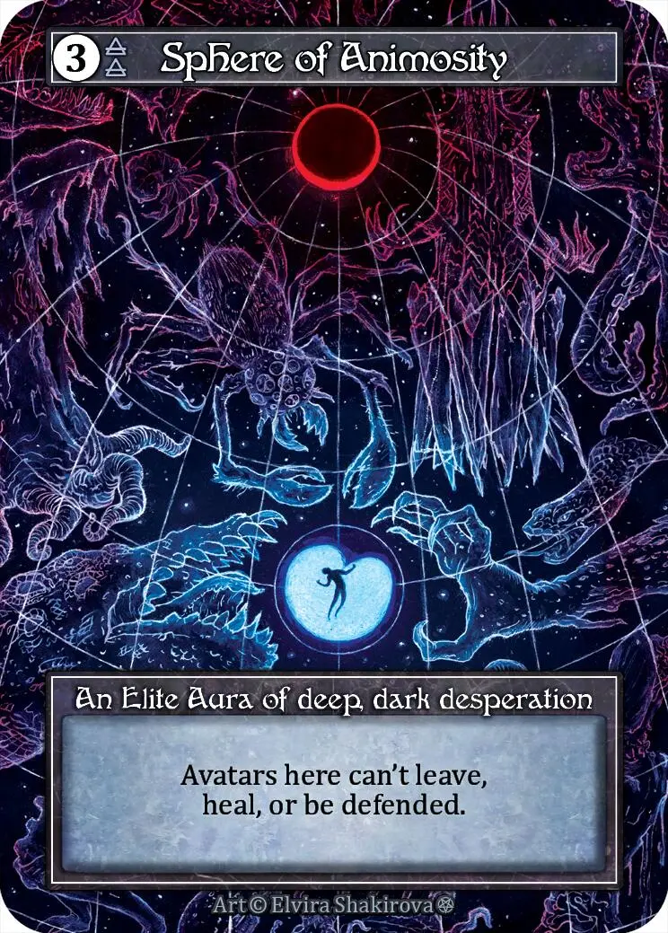 Sphere Of Animosity (Foil) [Gothic] 1