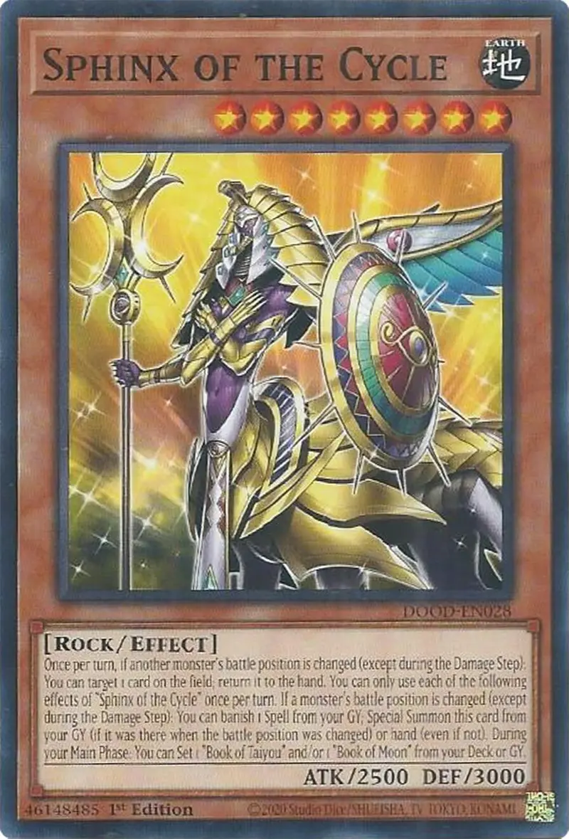 Sphinx Of The Cycle [Dood-En028] Common 1