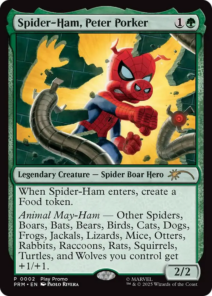 Spider-Ham, Peter Porker [Wizards Play Network 2025] 1