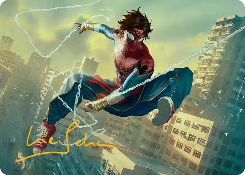 Spider-Man India Art Card (Gold-Stamped Signature) [Marvel's Spider-Man Art Series] 1