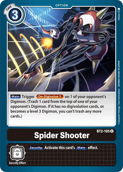 Spider Shooter [Bt2-105] [Release Special Booster Ver.1.0] 1