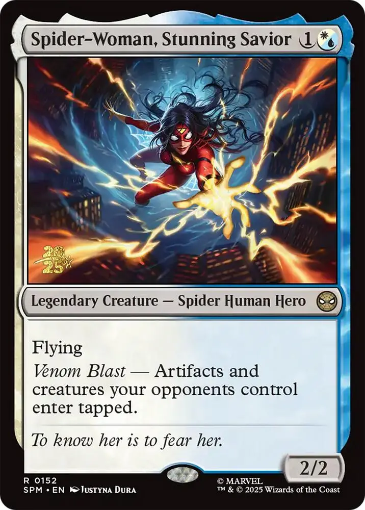 Spider-Woman, Stunning Savior [Marvel's Spider-Man Prerelease Promos] 1