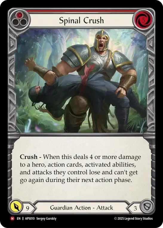 Spinal Crush [Wtr044] (Armory Deck: Pleiades) 1