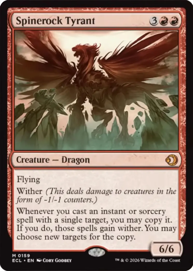 Spinerock Tyrant [Lorwyn Eclipsed] 1