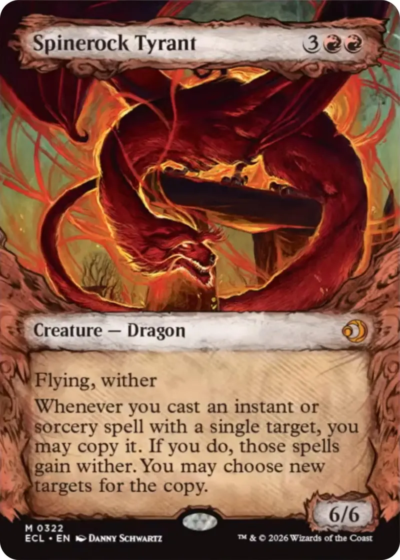 Spinerock Tyrant (Showcase) [Lorwyn Eclipsed] 1
