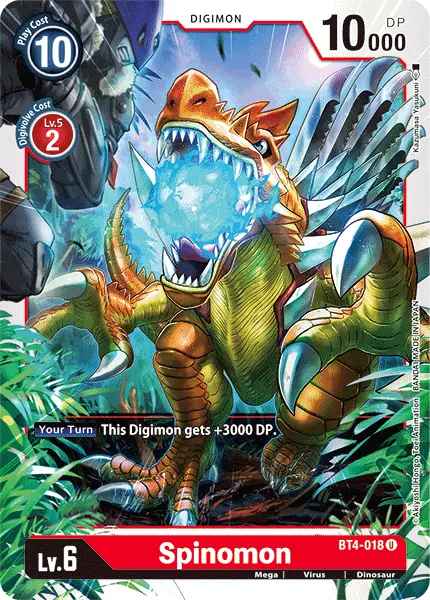 Spinomon [Bt4-018] [Great Legend] 1