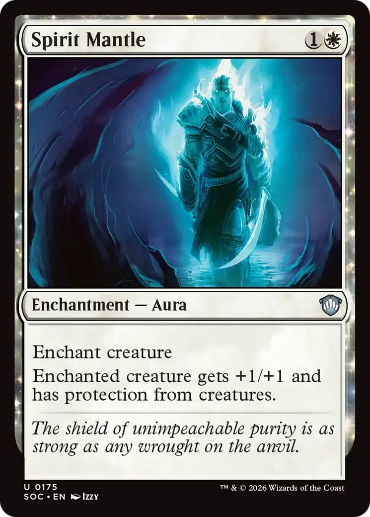 Spirit Mantle [Secrets Of Strixhaven Commander] 1