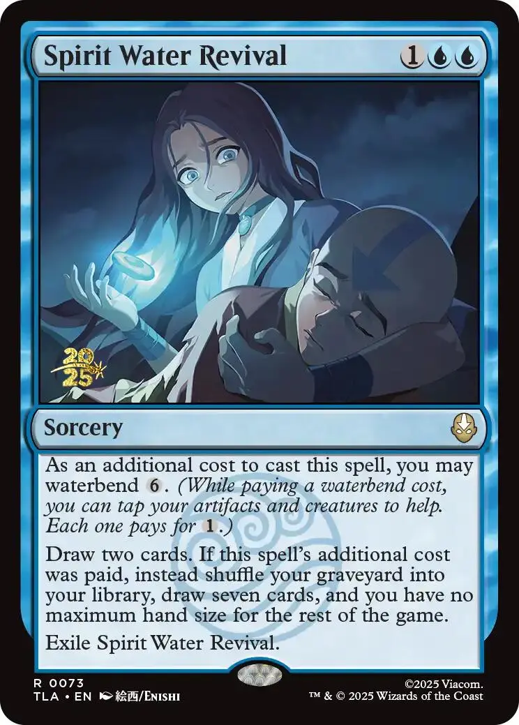 Spirit Water Revival [Avatar: The Last Airbender Prerelease Cards] 1