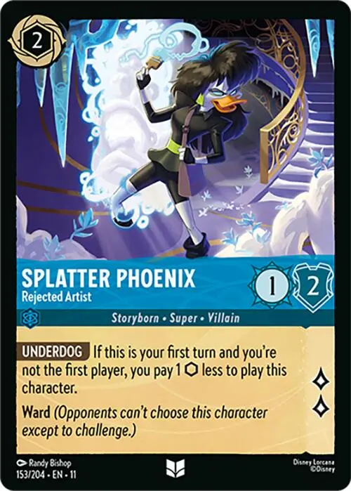 Splatter Phoenix - Rejected Artist (153/204) [Winterspell] 1