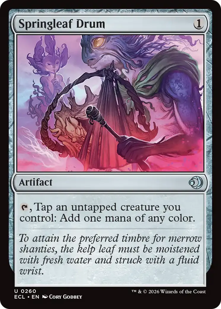 Springleaf Drum [Lorwyn Eclipsed] 1