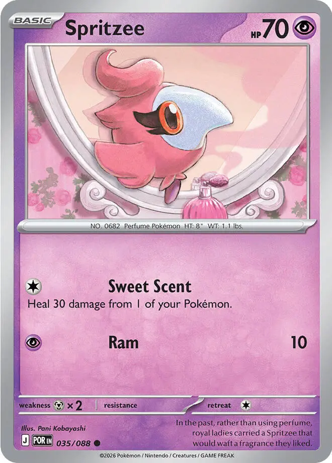 Spritzee (035/088) [Mega Evolution: Perfect Order] 1