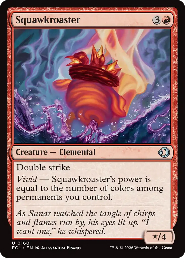 Squawkroaster [Lorwyn Eclipsed] 1