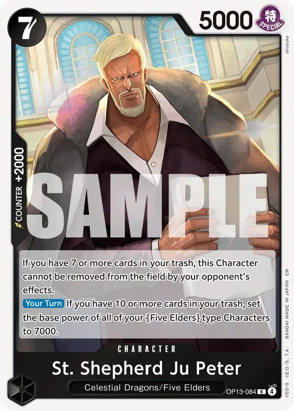 St. Shepherd Ju Peter [Carrying On His Will] 1